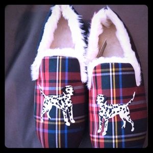 jcrew plaid slippers